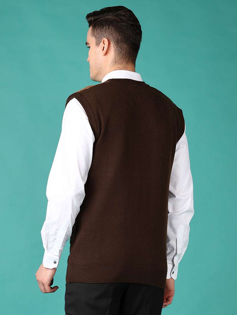 men color block sleeveless pullover - 21569607 -  Standard Image - 2