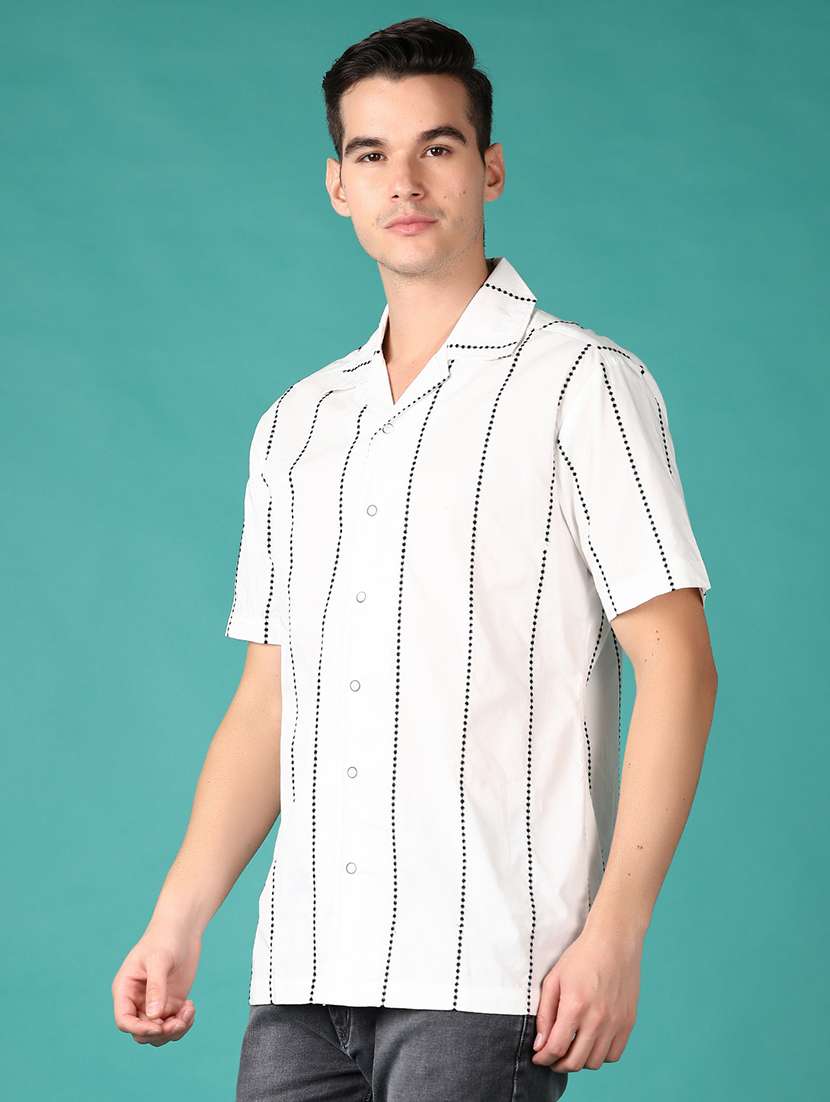 men striped short sleeve shirt - 21569716 -  Standard Image - 2