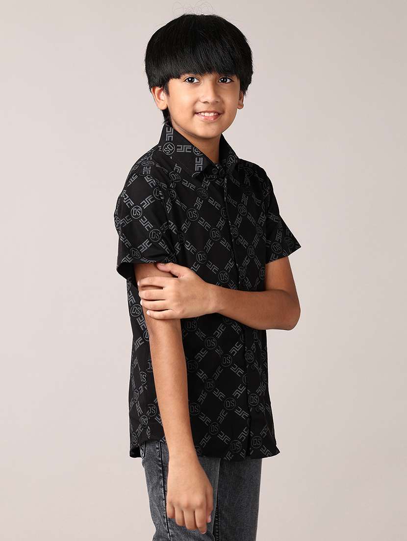 boys short sleeves printed shirt - 21569781 -  Standard Image - 2