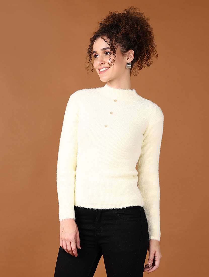 women self design long sleeve cardigan - 21569808 -  Standard Image - 2