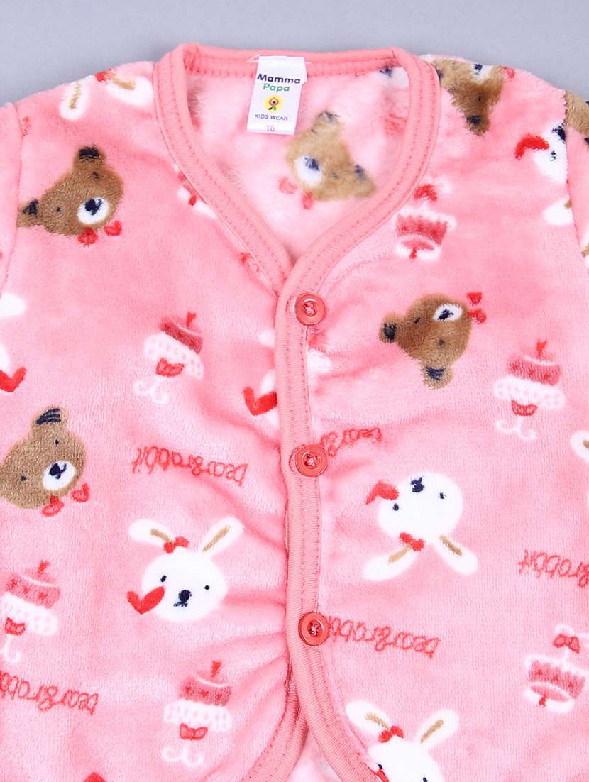 girls printed winterwear full length set - 21569869 -  Standard Image - 2