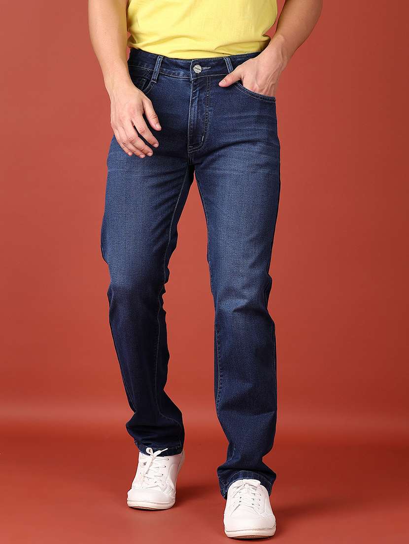 blue cotton jeans