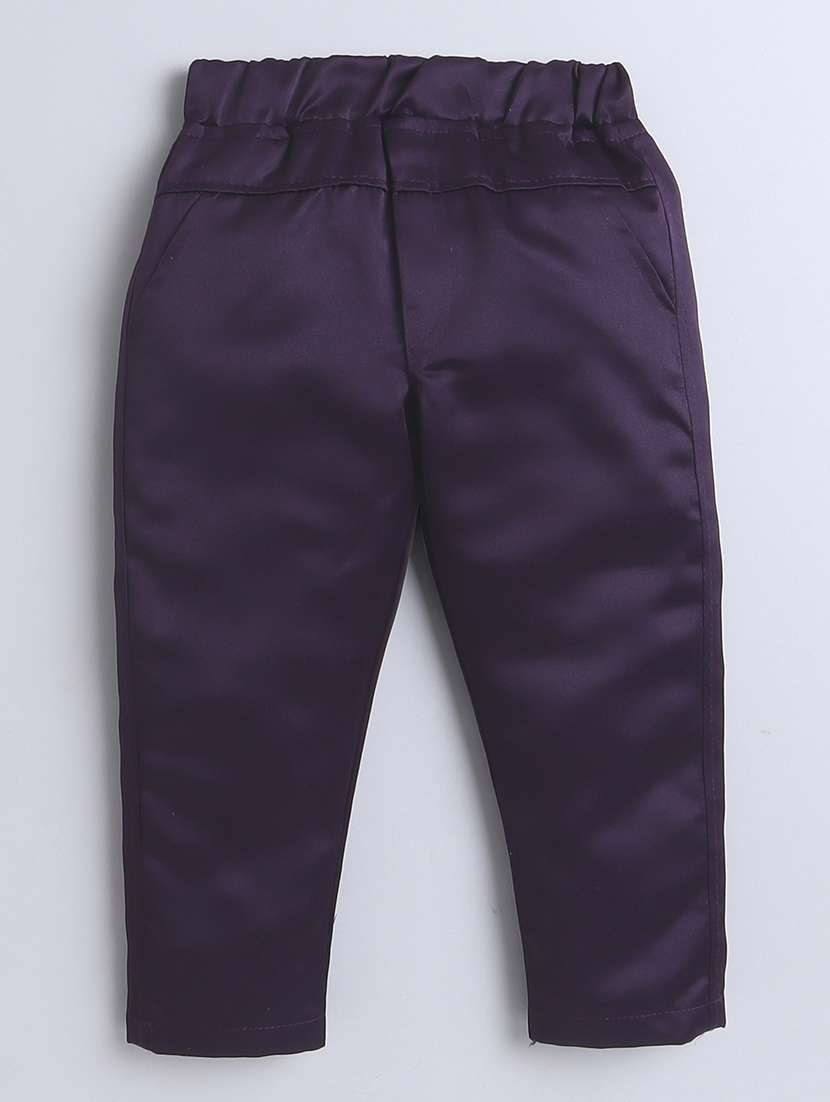 boys embroidered 3 pcs sherwani set - 21570434 -  Standard Image - 2