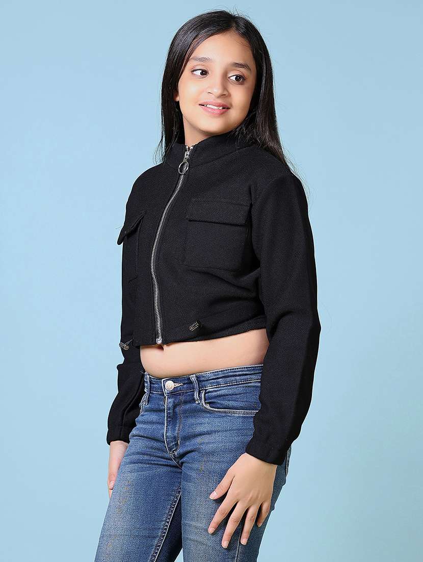 kids ong sleeves plain regular jackets  - 21570650 -  Standard Image - 2