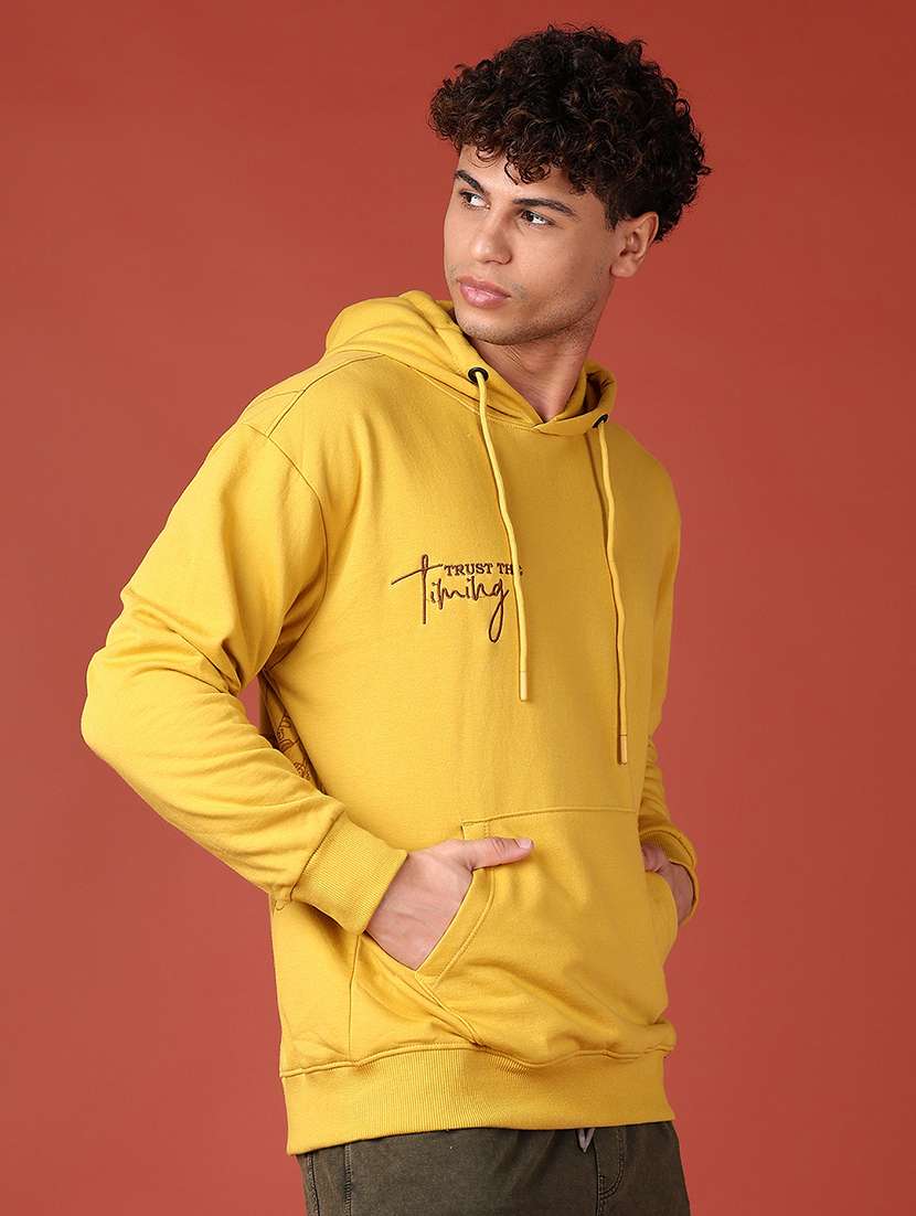 Men Long Sleeves Placement Print Sweatshirt - 21570743 -  Standard Image - 2