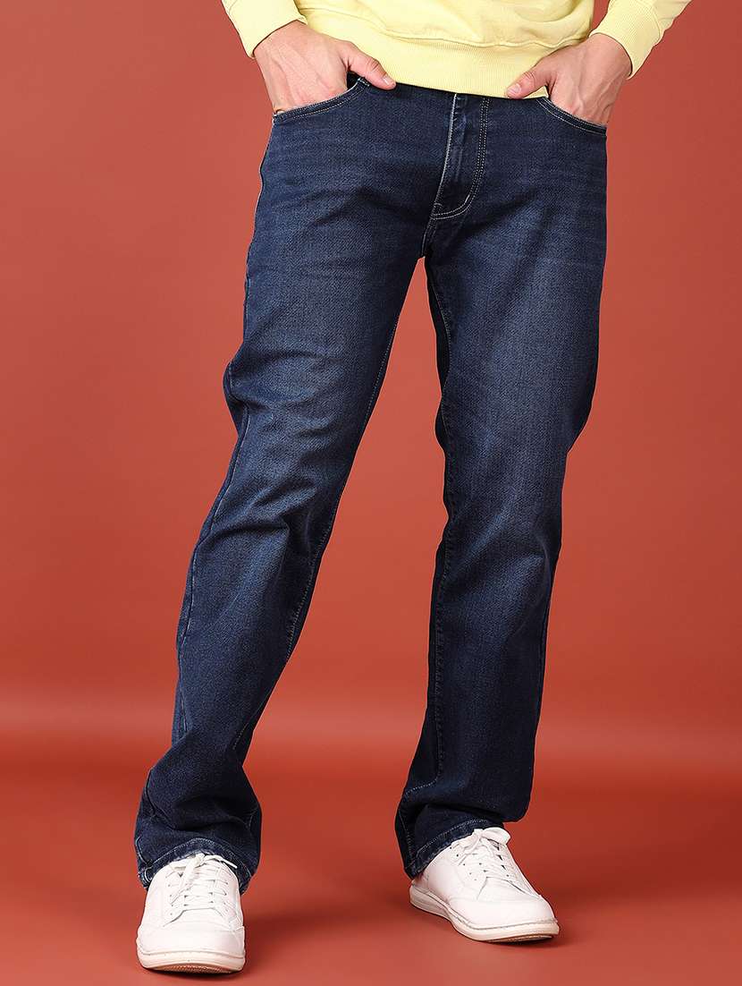 blue cotton jeans