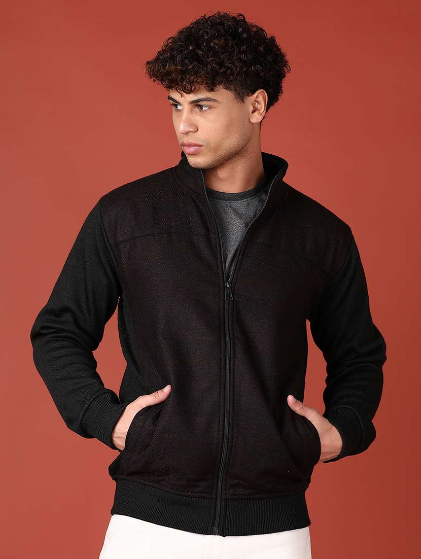 men long sleeves plain sweatshirt