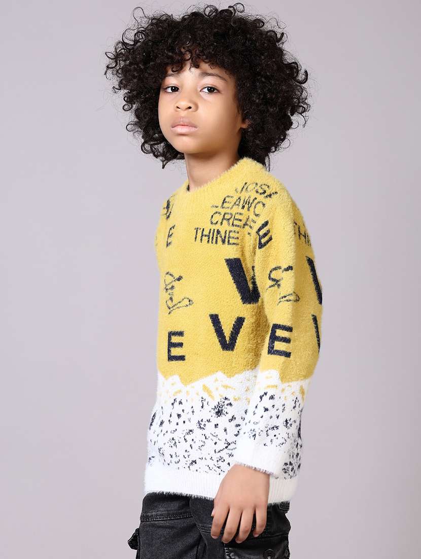 boys printed long sleeves sweater - 21572159 -  Standard Image - 2