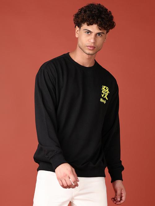 men long sleeves front & back print sweatshirt - 21572227 -  Standard Image - 0