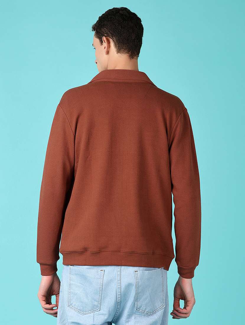 men long sleeves solid casual jacket - 21573075 -  Standard Image - 2