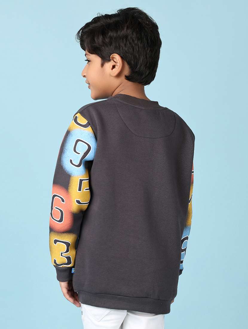 boys placement print long sleeve sweatshirt - 21573144 -  Standard Image - 2