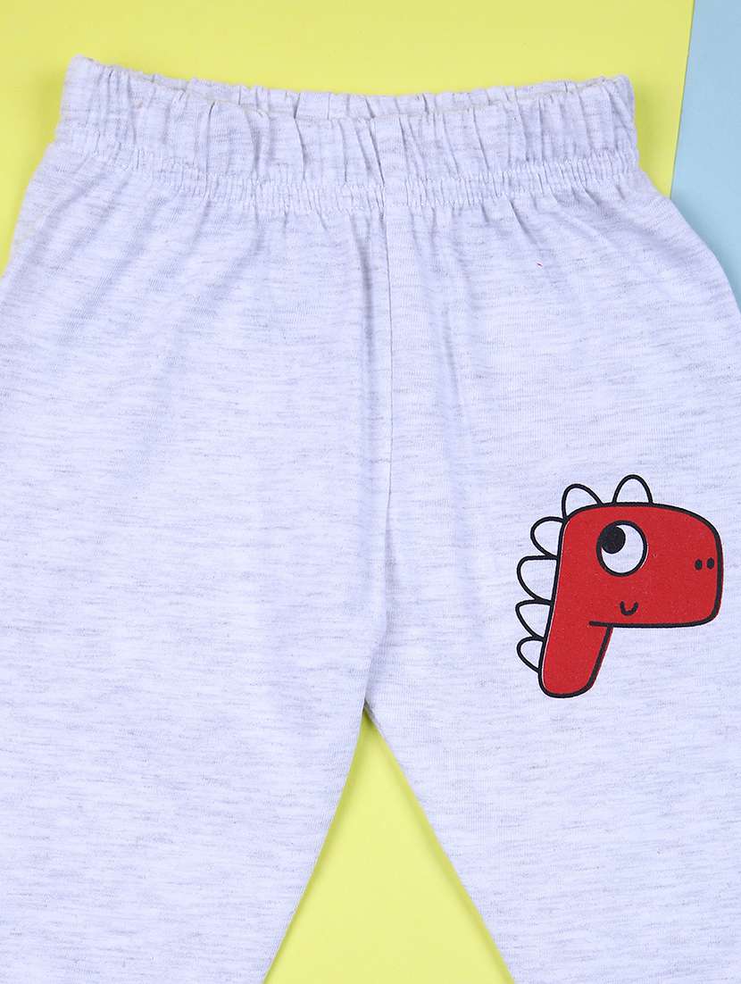 boys typography printed t-shirt & jogger full length sets - 21573254 -  Standard Image - 2