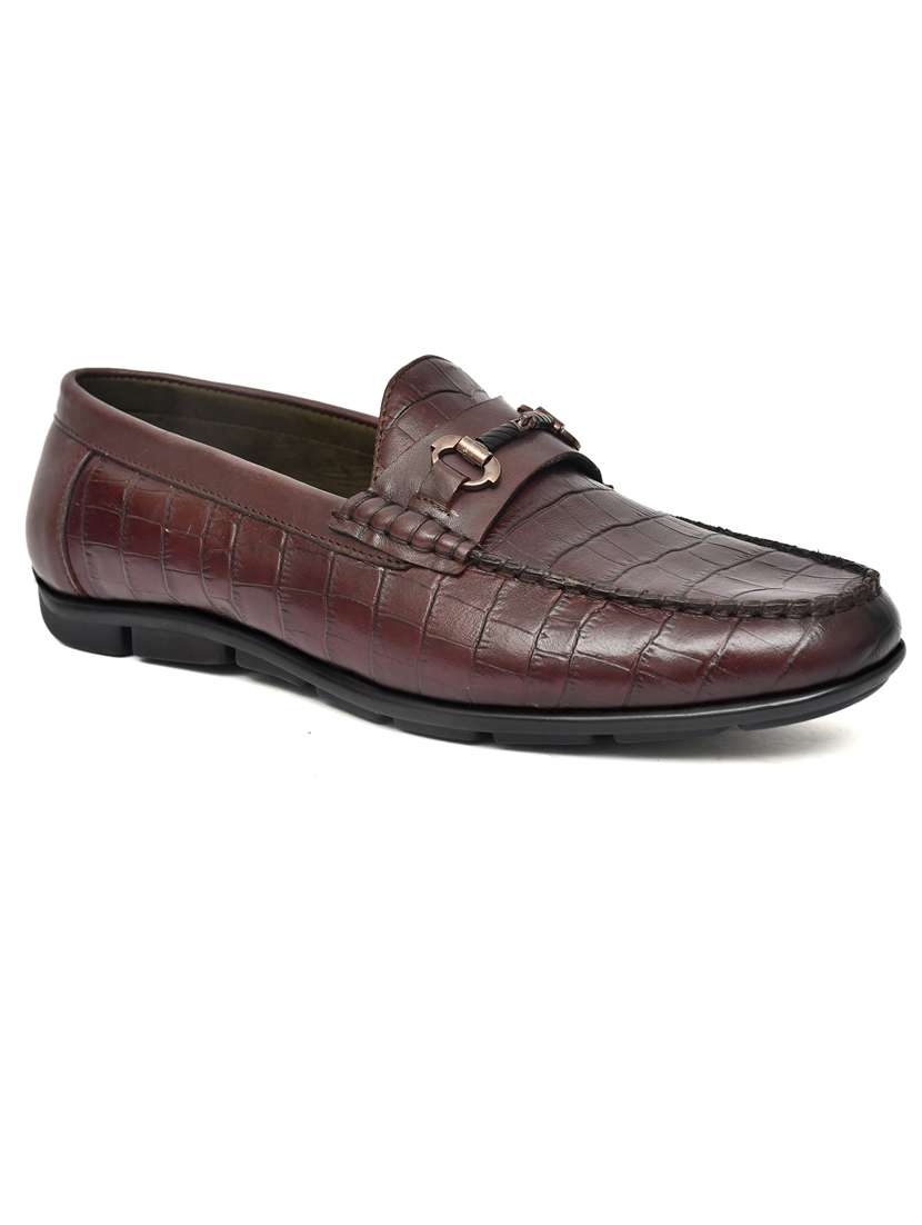 men slip on horsebit loafers - 21573792 -  Standard Image - 2