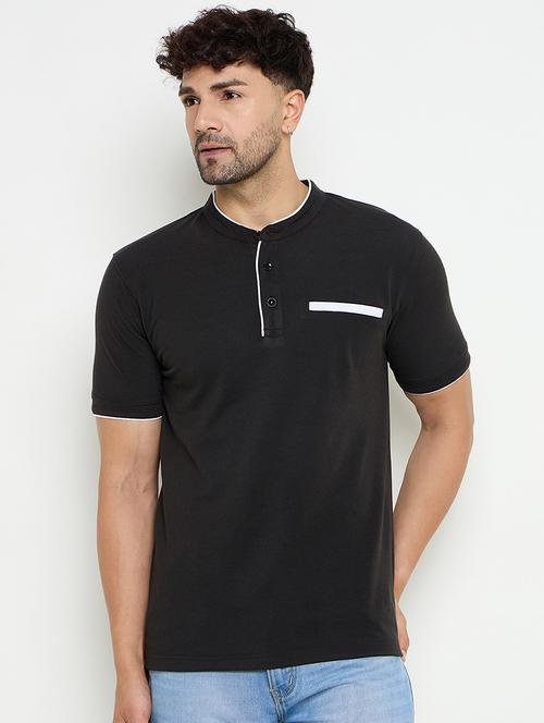 men solid short sleeve regular fit plain t-shirt - 21574939 - Standard Image - 0