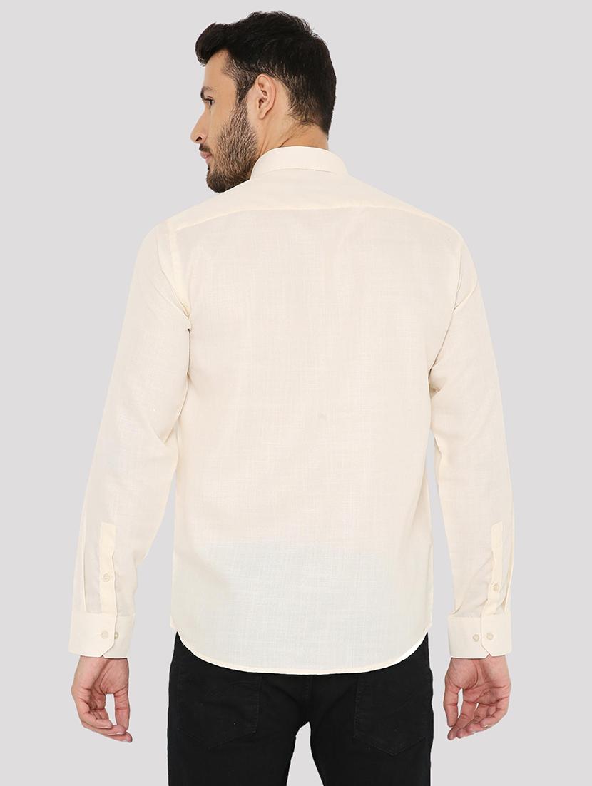 men slim fit plain formal shirt - 21574959 - Standard Image - 2