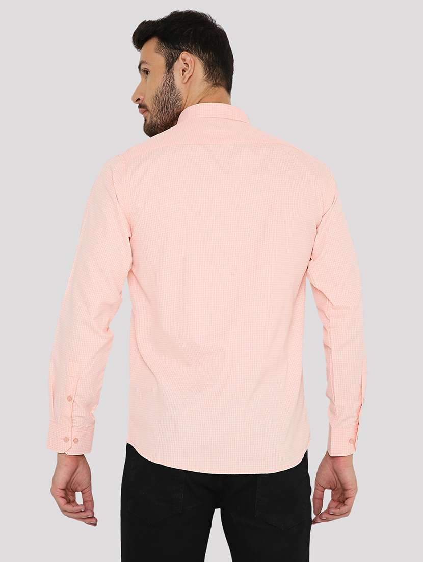 men checkered slim fit formal shirt - 21574962 -  Standard Image - 2