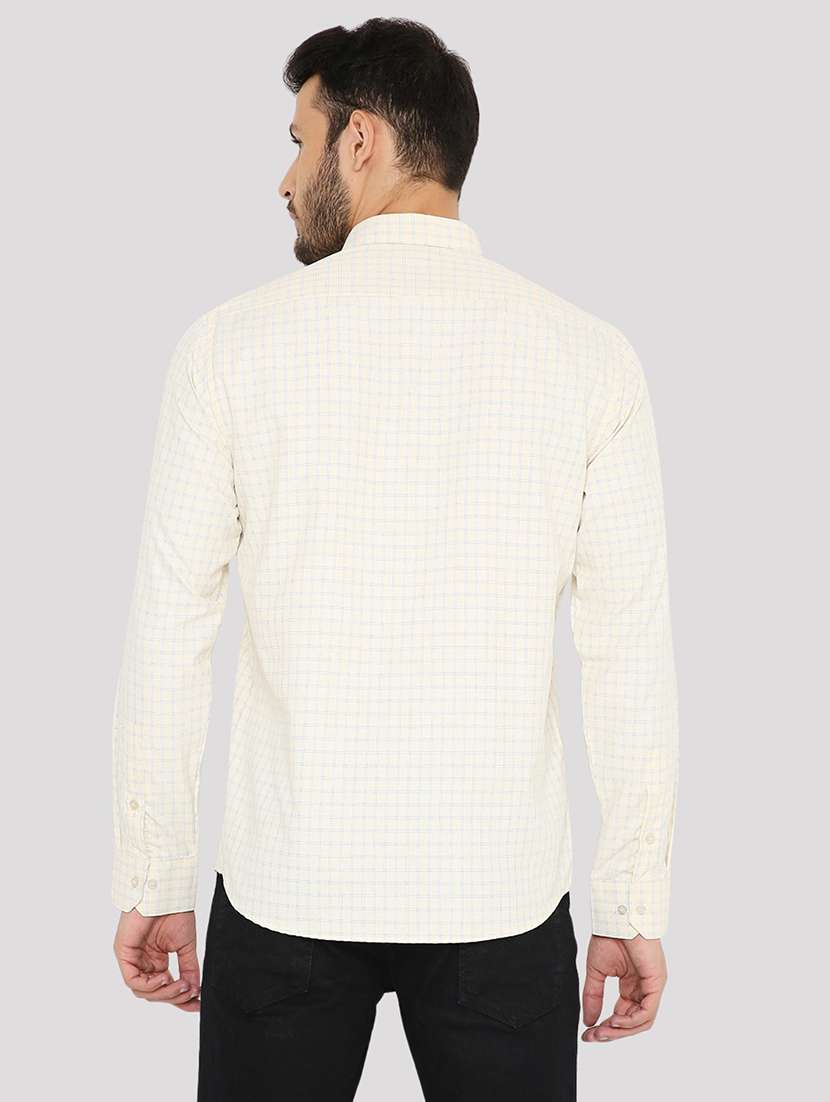 men checkered slim fit formal shirt - 21574979 -  Standard Image - 2