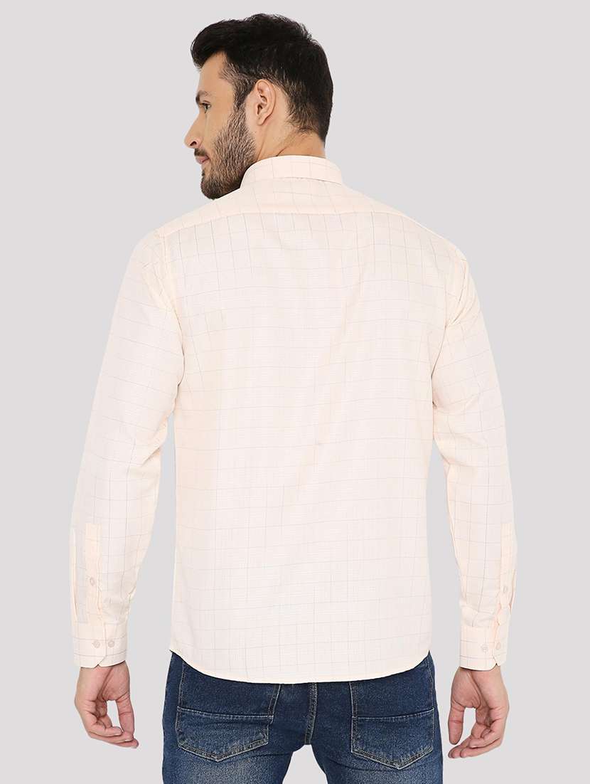 men checkered slim fit formal shirt - 21574987 -  Standard Image - 2