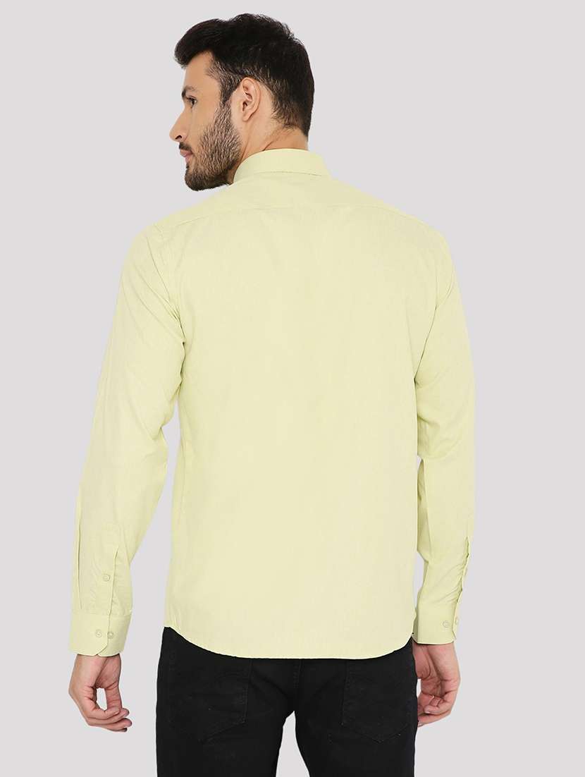 men solid slim fit formal shirt - 21574993 -  Standard Image - 2