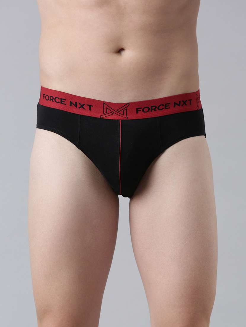 men pack of 5 solid hipster briefs - 21575128 -  Standard Image - 2