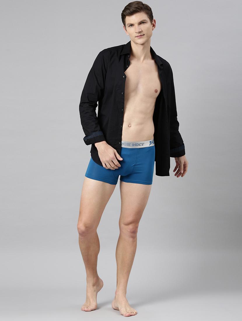 men solid cotton trunks - 21575306 - Standard Image - 2
