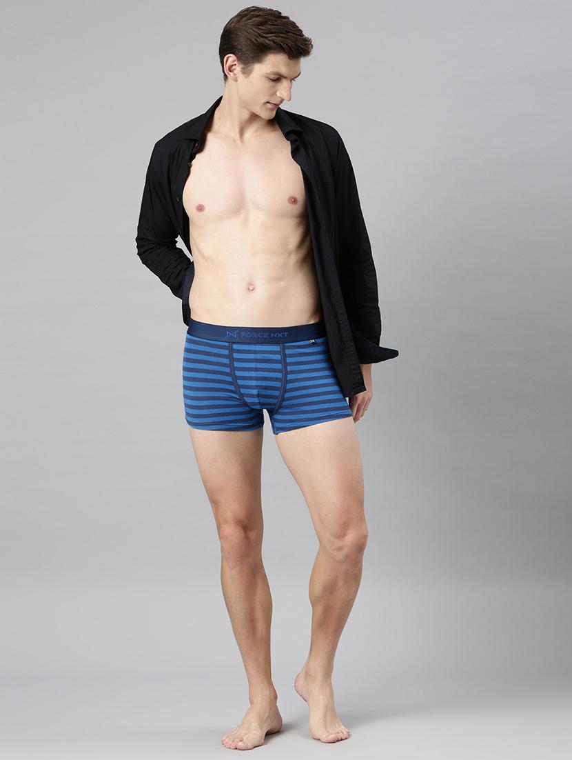 men striped cotton trunks - 21575322 - Standard Image - 2