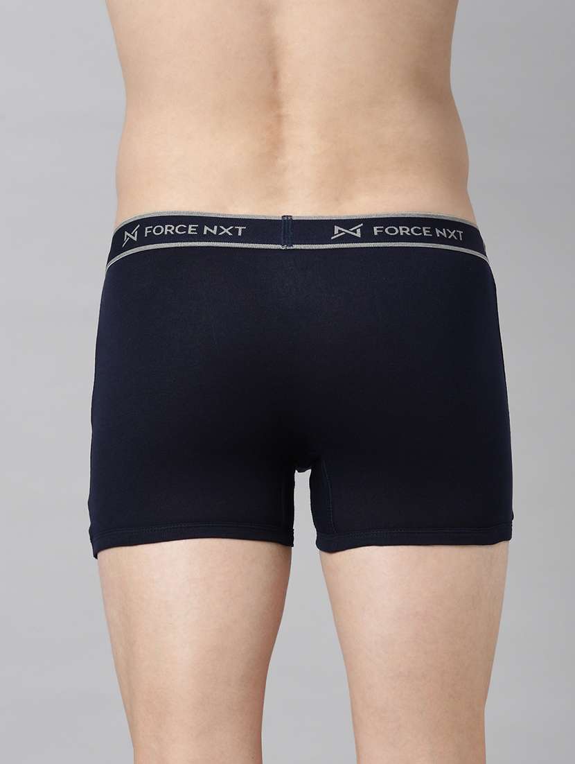 men solid cotton trunks - 21575357 - Standard Image - 2
