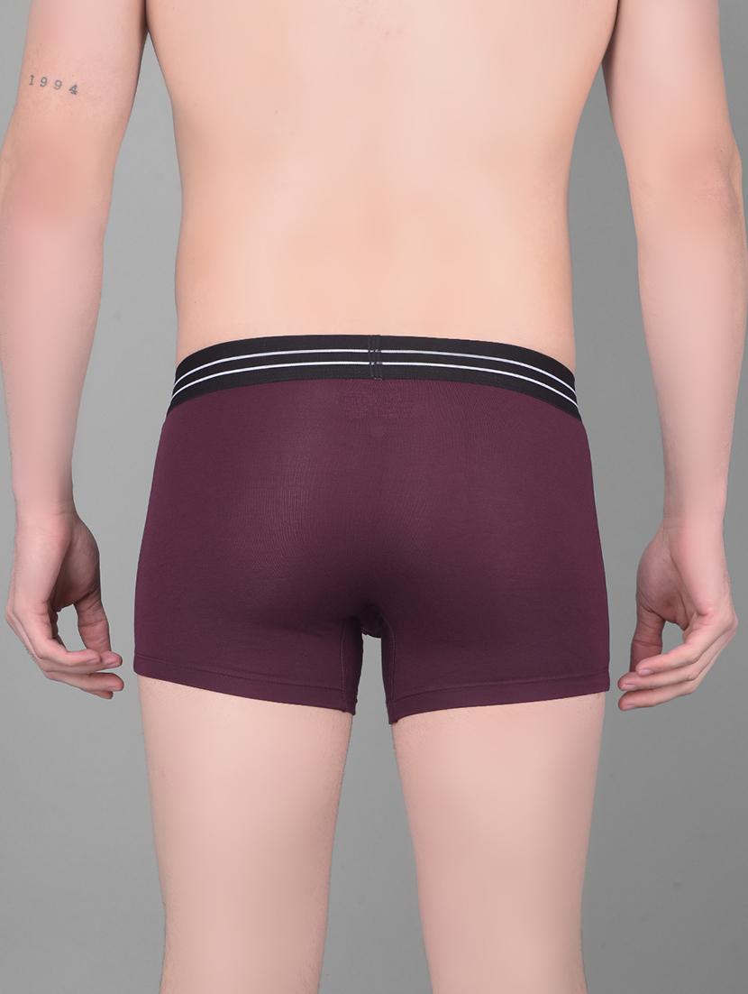 men solid cotton trunks - 21575403 - Standard Image - 2