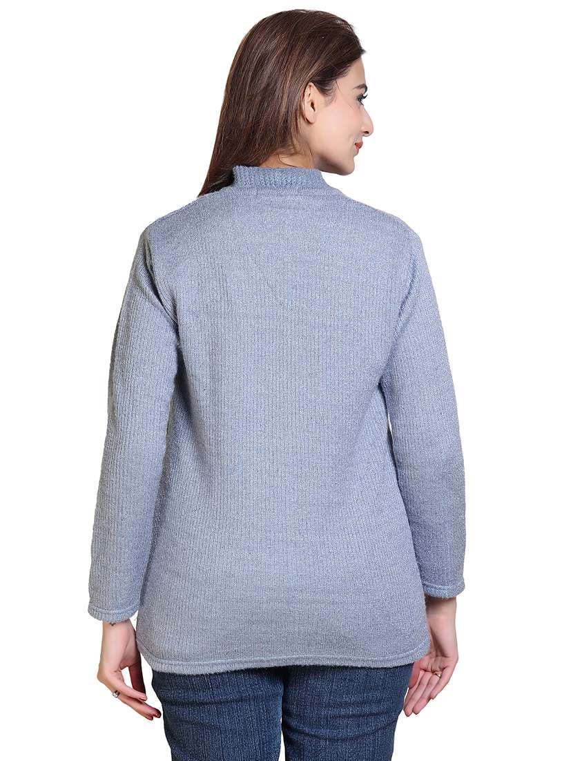 women pointelle knit long sleeves cardigan - 21575480 - Standard Image - 2