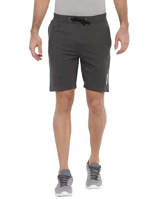 men solid mid rise regular fit shorts - 21576015 -  Standard Image - 0