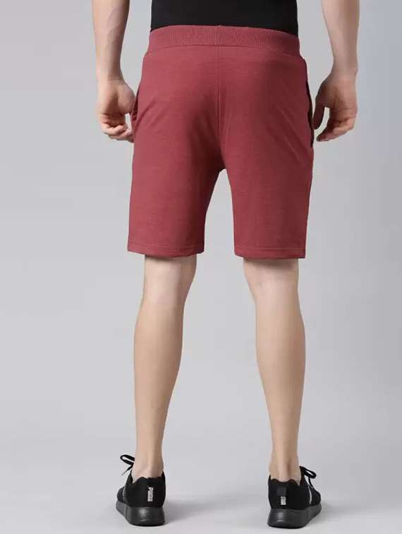 men solid mid rise regular fit shorts - 21576020 -  Standard Image - 2