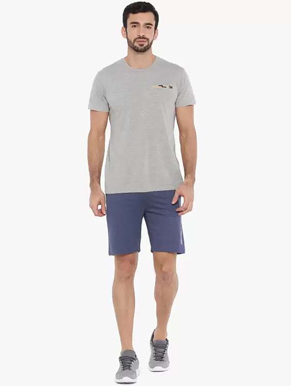 men pack of 2 solid regular fit shorts - 21576025 - Standard Image - 2