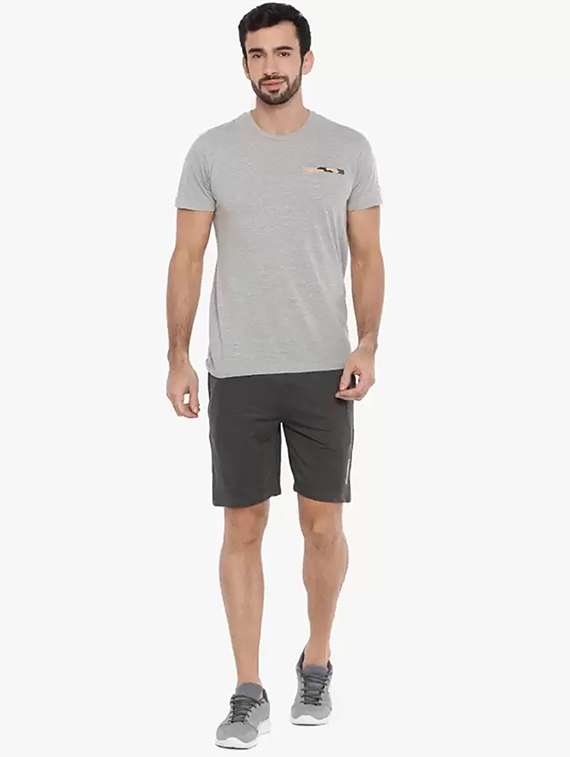 men pack of 3 solid regular fit shorts - 21576026 - Standard Image - 2