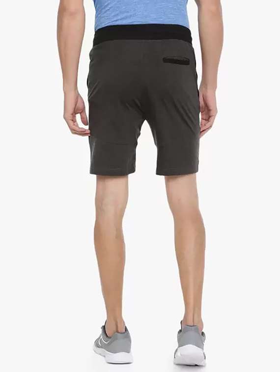 men pack of 2 solid regular fit shorts - 21576033 -  Standard Image - 2