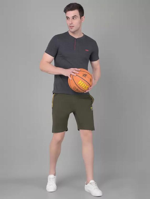 men pack of 3 solid regular fit shorts - 21576056 - Standard Image - 2