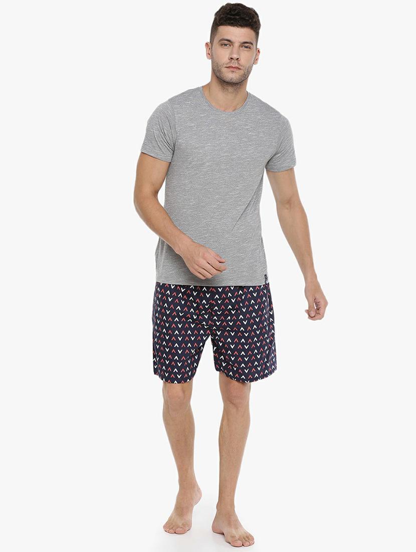 men printed mid rise boxers - 21576072 - Standard Image - 2