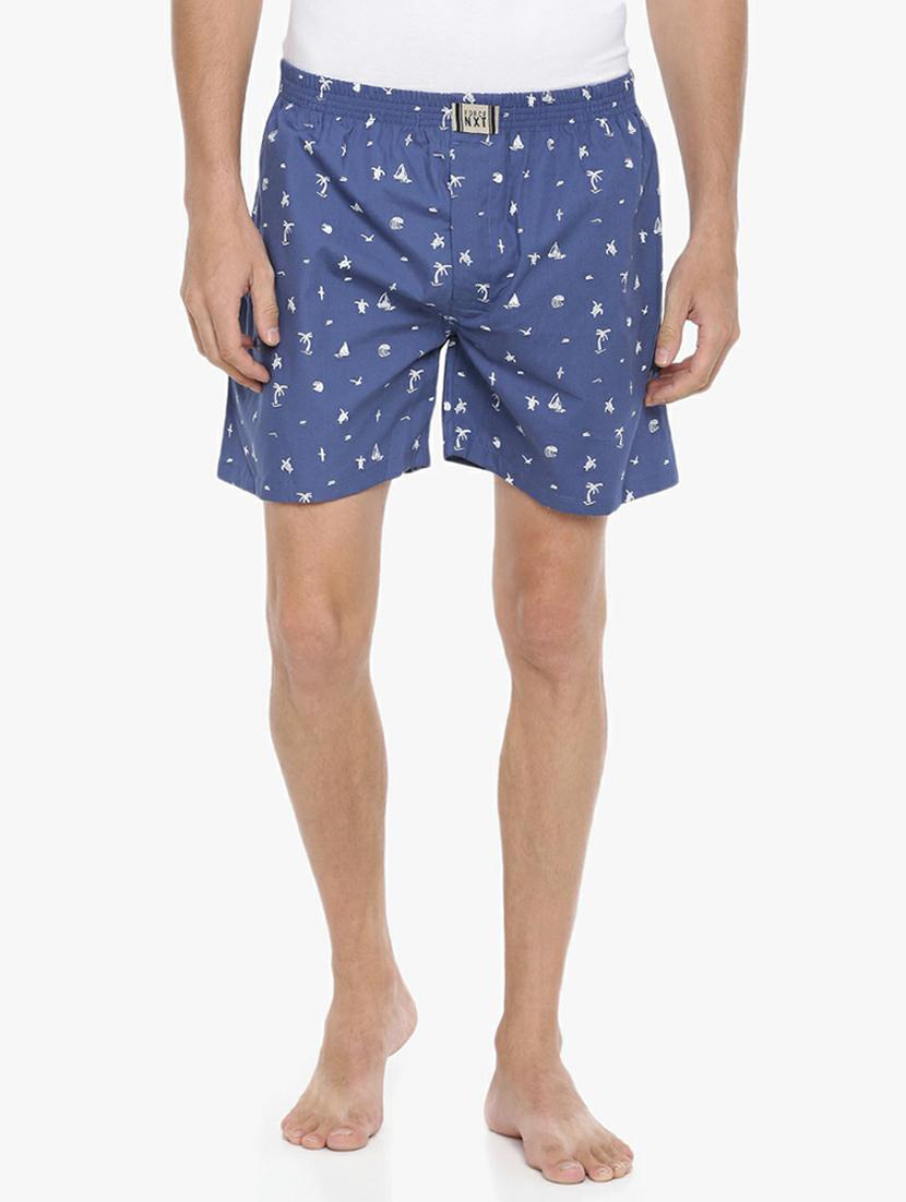 men pack of 2 printed mid rise boxers - 21576079 - Standard Image - 2