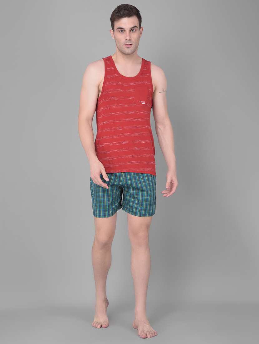 men pack of 2 checkered mid rise boxers - 21576089 -  Standard Image - 2