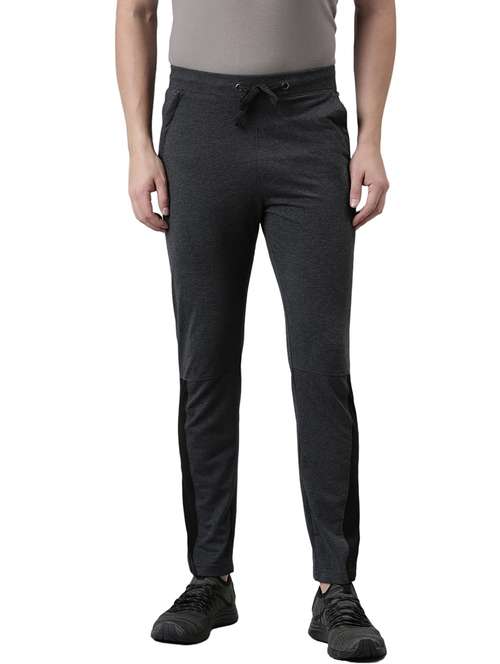 men regular fit mid rise full length track pant - 21576118 - Standard Image - 0