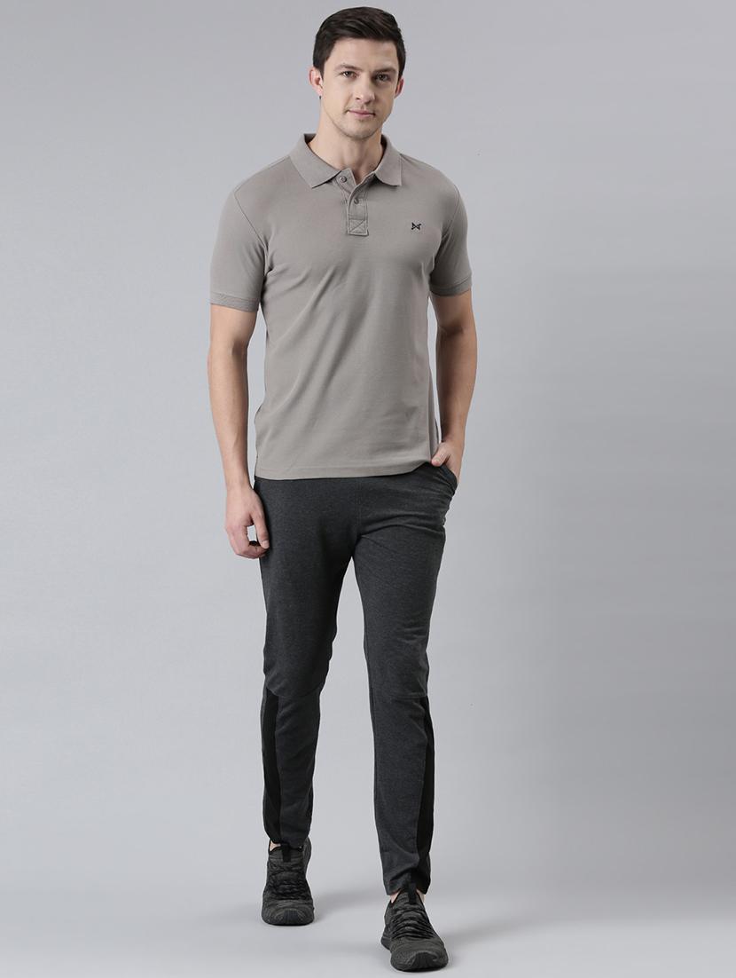 men pack of 2 mid rise full length track pant - 21576123 - Standard Image - 2