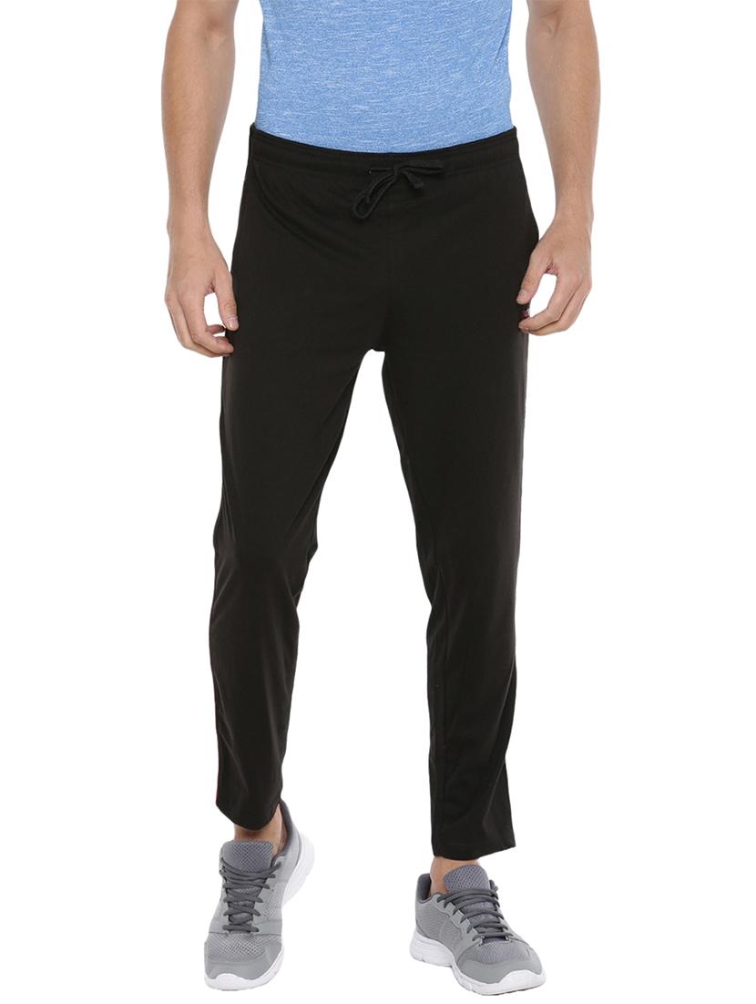 men regular fit mid rise full length track pant - 21576126 -  Zoom Image - 0