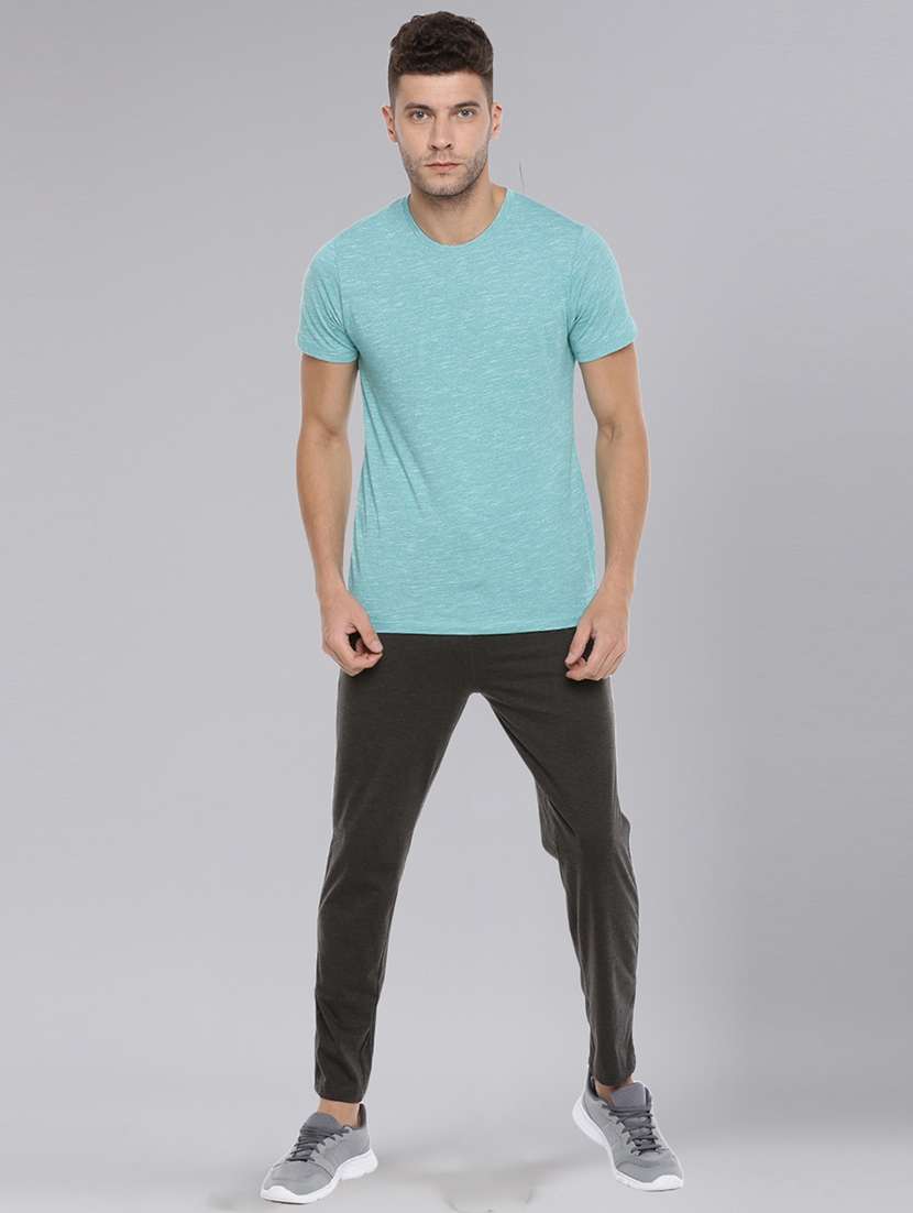 men regular fit mid rise full length track pant - 21576127 - Standard Image - 2