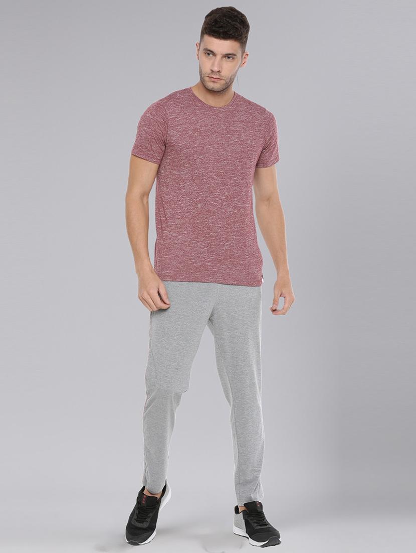 men regular fit mid rise full length track pant - 21576130 - Standard Image - 2