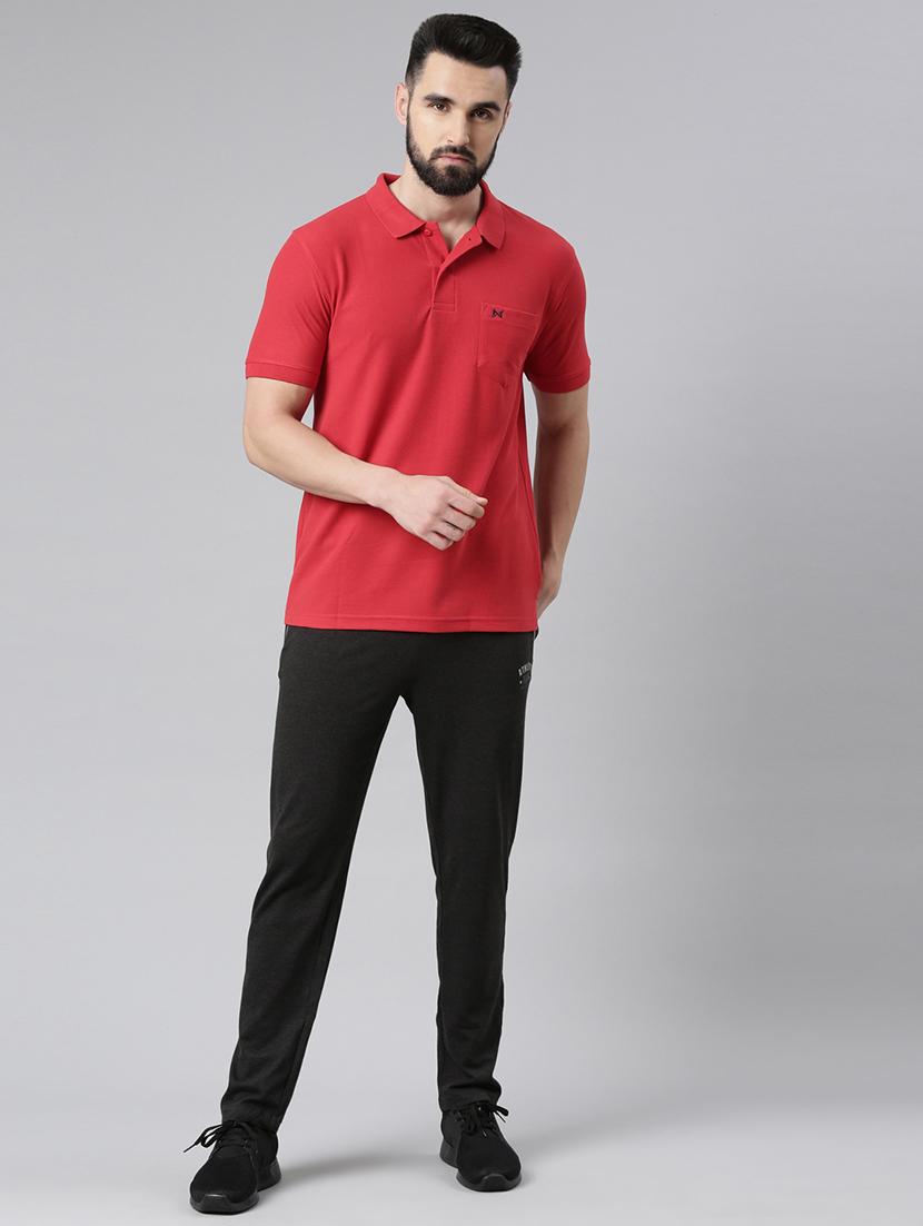 men regular fit mid rise full length track pant - 21576138 - Standard Image - 2