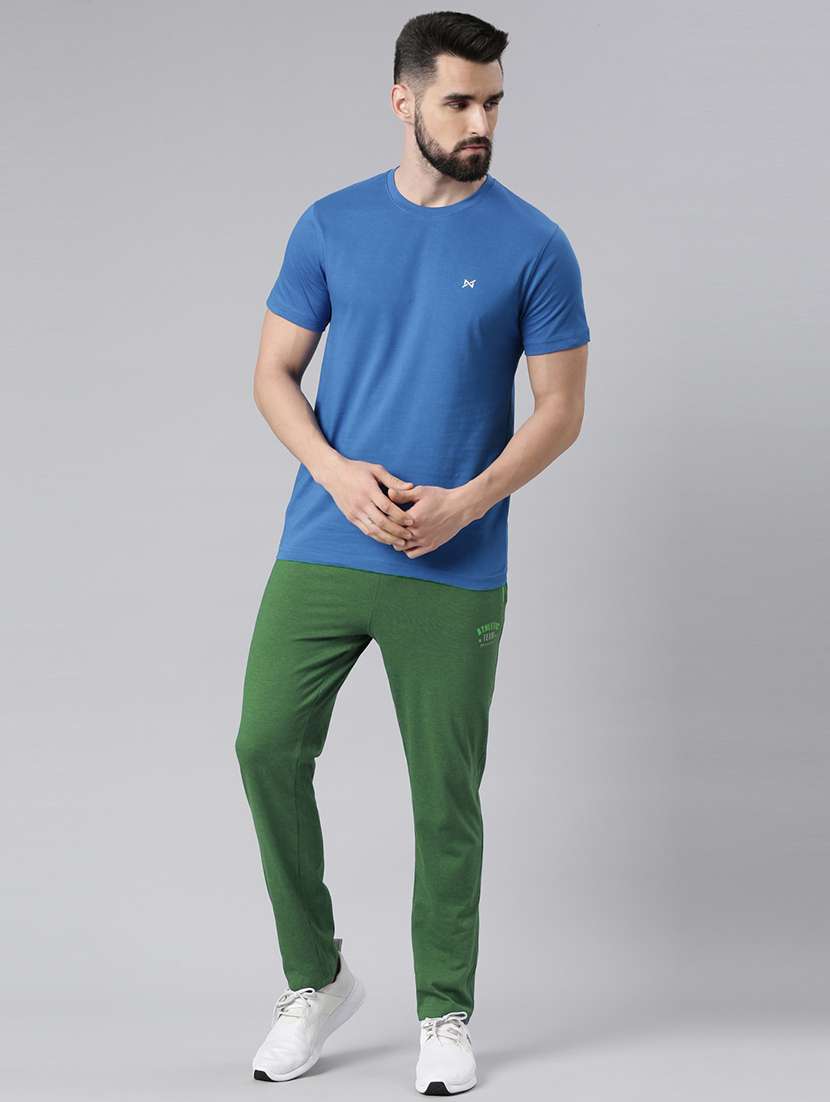 men regular fit mid rise full length track pant - 21576139 -  Standard Image - 2