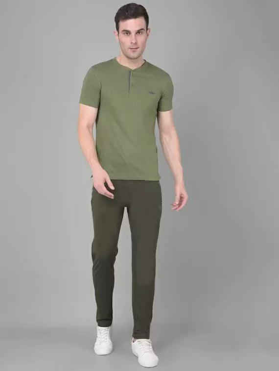 men regular fit mid rise full length track pant - 21576156 - Standard Image - 2