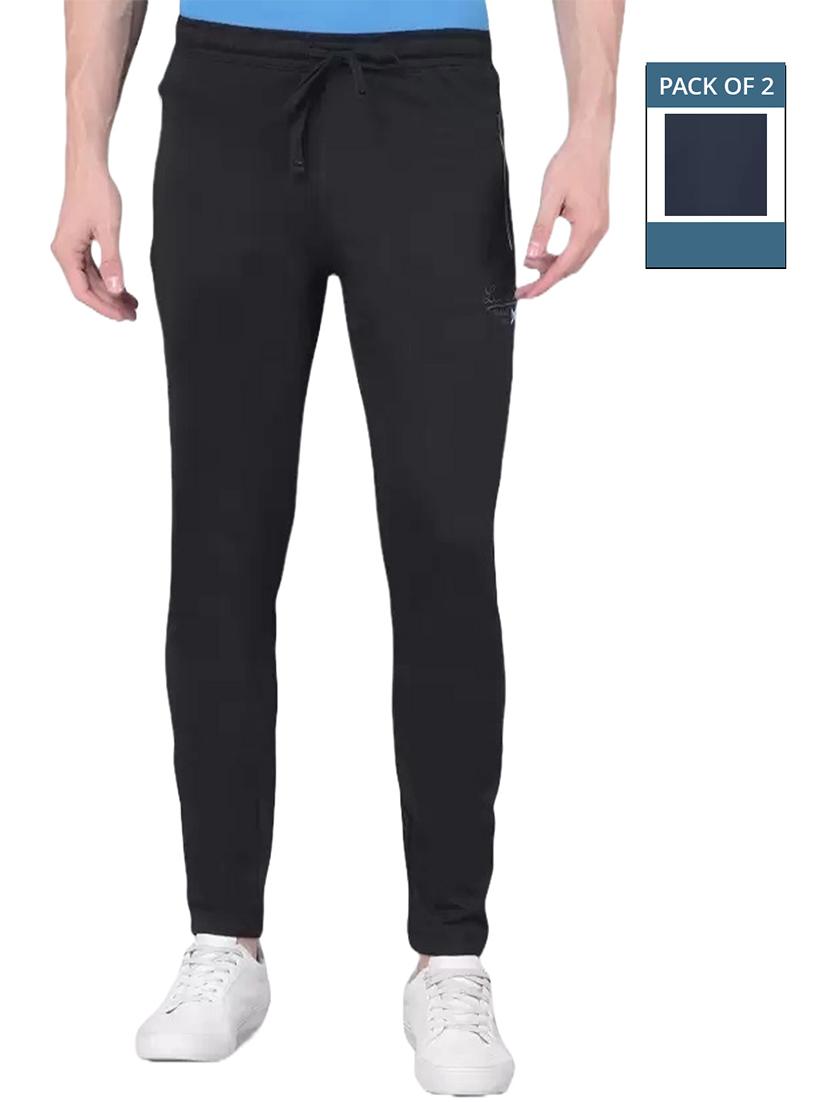 men pack of 2 mid rise full length track pant - 21576157 -  Zoom Image - 0
