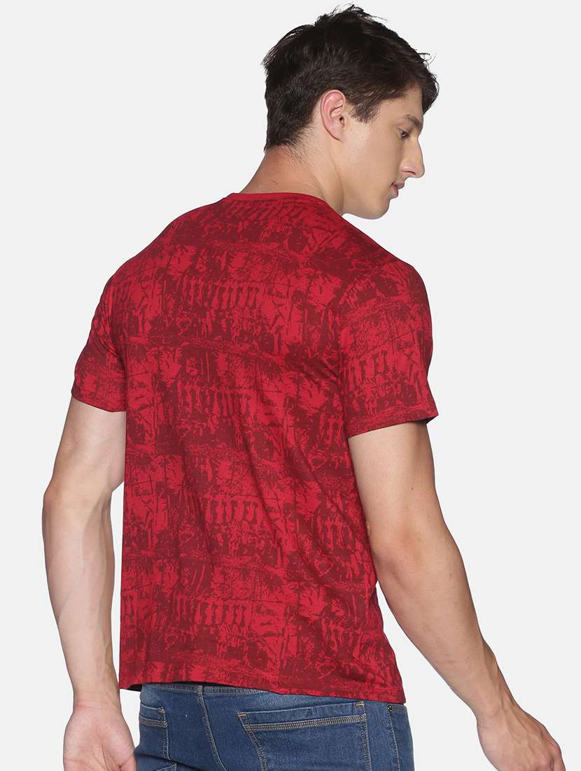 men pack of 2 round neck typographic short sleeves t-shirt - 21576183 -  Standard Image - 2