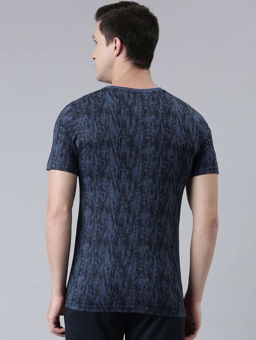 men pack of 3 round neck typographic short sleeves t-shirt - 21576184 -  Standard Image - 2