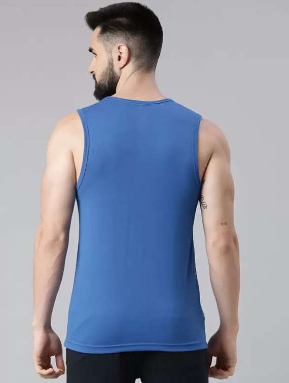 men typographic round neck vests - 21576202 - Standard Image - 2